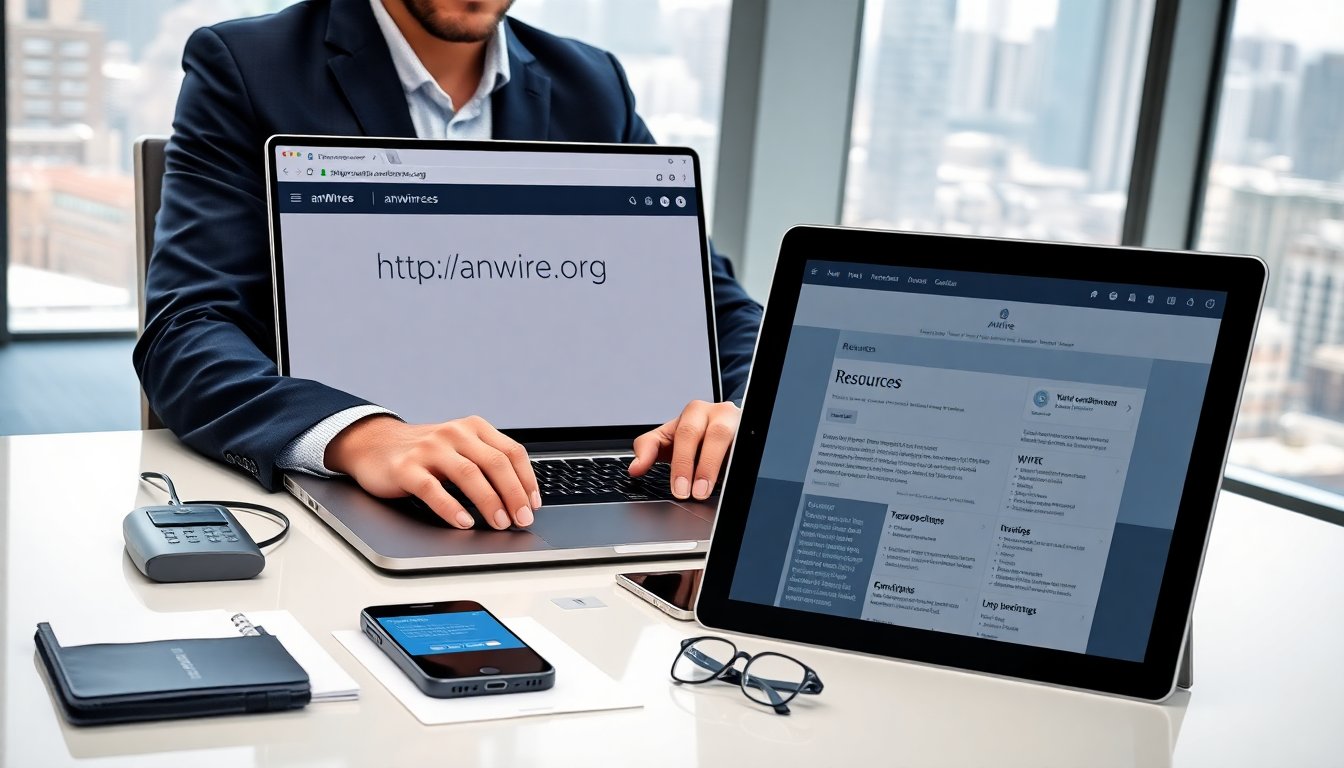 go to www.anwire.org website