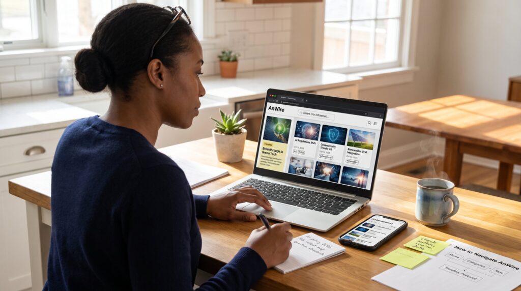 How to Navigate Technology Articles on AnWire.org