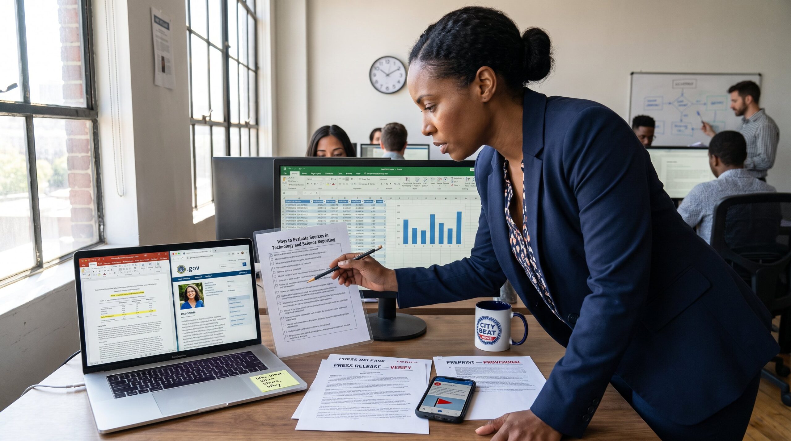 Ways to Evaluate Sources in Technology and Science Reporting
